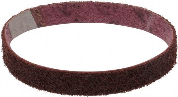 3M - 1" Wide x 21" OAL, Aluminum Oxide Abrasive Belt - Aluminum Oxide, Medium, Nonwoven, Series SC-BL - USA Tool & Supply