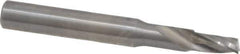 Onsrud - 3/16" Cutting Diam x 3/8" Length of Cut, 1 Flute, Upcut Spiral Router Bit - Uncoated, Right Hand Cut, Solid Carbide, 2" OAL x 1/4" Shank Diam, Single Edge, 21° Helix Angle - USA Tool & Supply