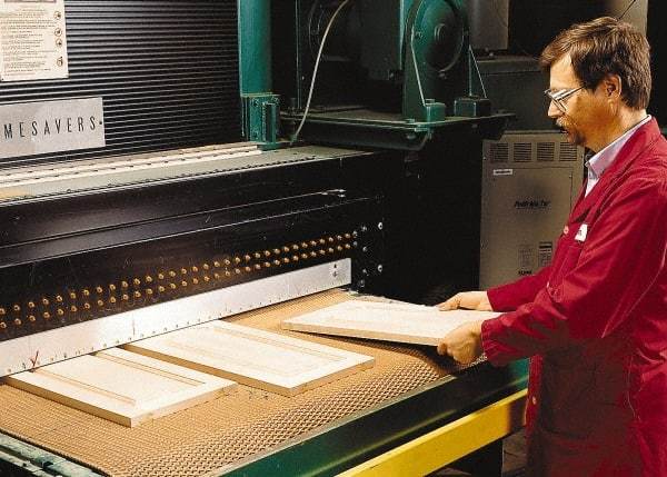 3M - 52" Wide x 103" OAL, 150 Grit, Aluminum Oxide Abrasive Belt - Aluminum Oxide, Very Fine, Coated, F Weighted Paper Backing, Series 364UZ - USA Tool & Supply