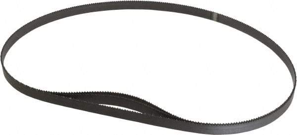 Milwaukee Tool - 2' 11-3/8" Long x 0.02" Thick, 10 Teeth per Inch, Portable Band Saw Blade - Bi-Metal Blade, High Speed Steel Teeth, Toothed Edge - USA Tool & Supply