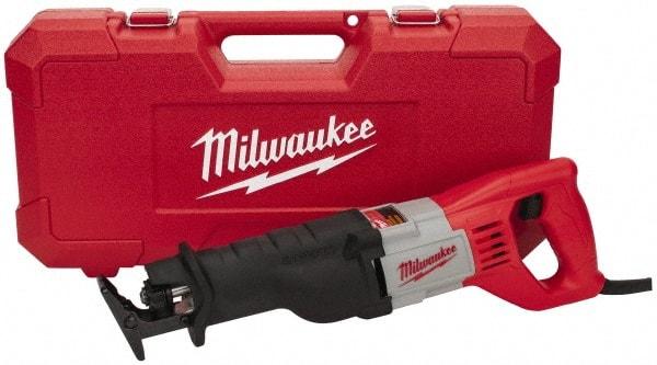 Milwaukee Tool - 3,000 Strokes per Minute, 3/4 Inch Stroke Length, Electric Reciprocating Saw - 120 Volts, 12 Amps - USA Tool & Supply