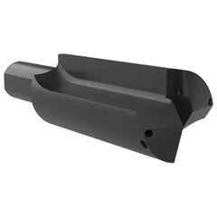 Allied Machine and Engineering - 3-17/32" to 4-1/2" Diam 6-49/64" Max Depth Straight Flute Spade Drill - USA Tool & Supply