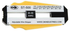 Jonard Tools - 30 to 20 AWG Capacity Precision Wire Stripper - Polycarbonate Handle - USA Tool & Supply