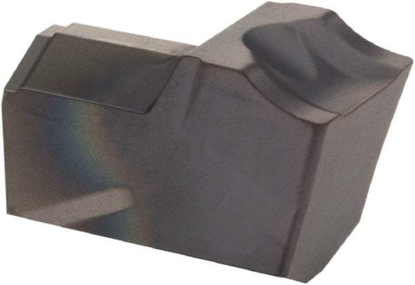 Kennametal - A2080 CR KC5025 Grade, 0.315" Cutting Width, Carbide Cutoff Insert - 0° Neutral Lead Angle, 0.0157" Cnr Rad, TiAlN Coated - USA Tool & Supply