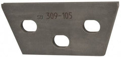 Kennametal - 3/16" Insert Width, Cutoff & Grooving Support Blade for Indexables - 1-1/2" Max Depth of Cut, 3/16" Blade Width - USA Tool & Supply