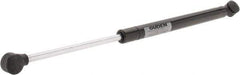 Value Collection - 0.32" Rod Diam, 0.75" Tube Diam, 45 Lb Capacity, Gas Spring - 15.25" Extended Length, 5" Stroke Length, Plastic Ball Socket, Black Nitride Piston - USA Tool & Supply