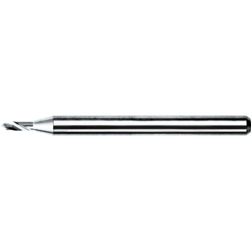1.5 mm × 38 mm OAL 90 Degree Carbide Spiral / Helical Spotting Drill Uncoated - Exact Industrial Supply