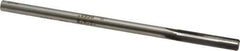 Made in USA - Letter M Carbide-Tipped 4 Flute Chucking Reamer - Straight Flute, 9/32" Straight Shank, 1-1/2" Flute Length, 6" OAL - USA Tool & Supply