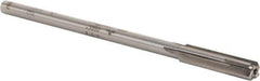 Made in USA - Letter W Carbide-Tipped 4 Flute Chucking Reamer - Straight Flute, 5/16" Straight Shank, 1-3/4" Flute Length, 7" OAL - USA Tool & Supply