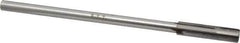 Made in USA - Letter Y Carbide-Tipped 4 Flute Chucking Reamer - Straight Flute, 5/16" Straight Shank, 1-3/4" Flute Length, 7" OAL - USA Tool & Supply