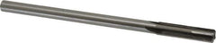 Made in USA - Letter Z Carbide-Tipped 4 Flute Chucking Reamer - Straight Flute, 3/8" Straight Shank, 1-3/4" Flute Length, 7" OAL - USA Tool & Supply
