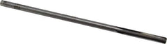 Made in USA - #1 Carbide-Tipped 4 Flute Chucking Reamer - Straight Flute, 7/32" Straight Shank, 1-1/2" Flute Length, 6" OAL - USA Tool & Supply