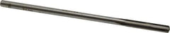 Made in USA - #3 Carbide-Tipped 4 Flute Chucking Reamer - Straight Flute, 13/64" Straight Shank, 1-1/4" Flute Length, 5" OAL - USA Tool & Supply