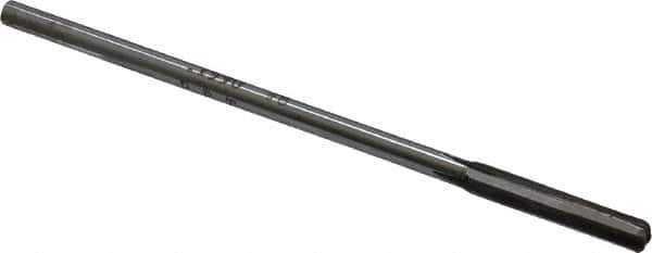Made in USA - #8 Carbide-Tipped 4 Flute Chucking Reamer - Straight Flute, 11/64" Straight Shank, 1-1/8" Flute Length, 4-1/2" OAL - USA Tool & Supply