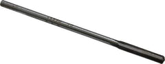 Made in USA - #8 Carbide-Tipped 4 Flute Chucking Reamer - Straight Flute, 11/64" Straight Shank, 1-1/8" Flute Length, 4-1/2" OAL - USA Tool & Supply