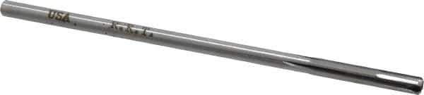 Made in USA - #14 Carbide-Tipped 4 Flute Chucking Reamer - Straight Flute, 11/64" Straight Shank, 1-1/8" Flute Length, 4-1/2" OAL - USA Tool & Supply