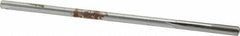 Made in USA - #20 Carbide-Tipped 4 Flute Chucking Reamer - Straight Flute, 0.151" Straight Shank, 1" Flute Length, 4" OAL - USA Tool & Supply