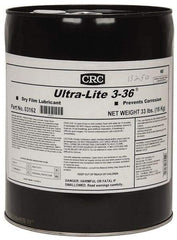 CRC - 5 Gal Pail Dry Film Lubricant - Amber, -40°F to 300°F, Food Grade - USA Tool & Supply