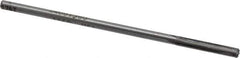 Made in USA - 5/32" Carbide-Tipped 4 Flute Chucking Reamer - Straight Flute, 0.151" Straight Shank, 1" Flute Length, 4" OAL - USA Tool & Supply