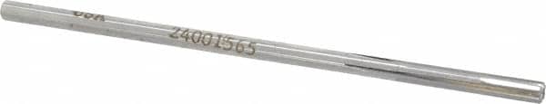 Made in USA - 0.1565" Carbide-Tipped 4 Flute Chucking Reamer - USA Tool & Supply