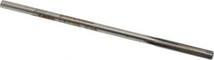 Made in USA - 0.1625" Carbide-Tipped 4 Flute Chucking Reamer - Straight Flute, 0.151" Straight Shank, 1" Flute Length, 4" OAL - USA Tool & Supply