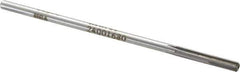 Made in USA - 0.168" Carbide-Tipped 4 Flute Chucking Reamer - Straight Flute, 0.151" Straight Shank, 1" Flute Length, 4" OAL - USA Tool & Supply
