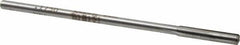 Made in USA - 0.175" Carbide-Tipped 6 Flute Chucking Reamer - Straight Flute, 9/16" Straight Shank, 1" Flute Length, 4" OAL - USA Tool & Supply