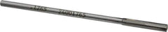 Made in USA - 0.1765" Carbide-Tipped 4 Flute Chucking Reamer - Straight Flute, 0.151" Straight Shank, 1" Flute Length, 4" OAL - USA Tool & Supply