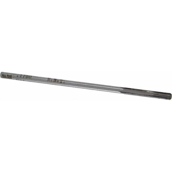 Made in USA - 0.178" Carbide-Tipped 4 Flute Chucking Reamer - USA Tool & Supply