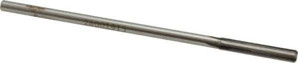 Made in USA - 0.1915" Carbide-Tipped 4 Flute Chucking Reamer - Straight Flute, 11/64" Straight Shank, 1-1/8" Flute Length, 4-1/2" OAL - USA Tool & Supply