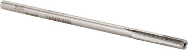 Made in USA - 0.198" Carbide-Tipped 4 Flute Chucking Reamer - Straight Flute, 11/64" Straight Shank, 1-1/8" Flute Length, 4-1/2" OAL - USA Tool & Supply