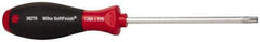 Wiha - TR30 Torx Driver - 4-1/2" Blade Length, Ergonomic Handle - USA Tool & Supply