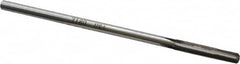 Made in USA - 0.218" Carbide-Tipped 4 Flute Chucking Reamer - USA Tool & Supply