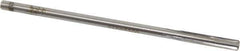 Made in USA - 0.22" Carbide-Tipped 6 Flute Chucking Reamer - Straight Flute, 13/64" Straight Shank, 1-1/4" Flute Length, 5" OAL - USA Tool & Supply