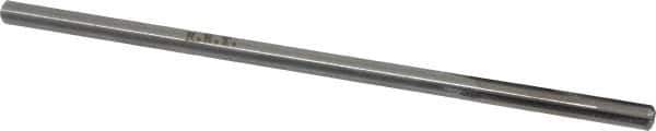 Made in USA - 0.225" Carbide-Tipped 4 Flute Chucking Reamer - Straight Flute, 7/32" Straight Shank, 1-1/2" Flute Length, 6" OAL - USA Tool & Supply