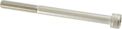 Value Collection - M6x1.00 Metric Coarse Hex Socket Drive, Socket Cap Screw - Grade 18-8 & Austenitic A2 Stainless Steel, Uncoated, Partially Threaded, 75mm Length Under Head - USA Tool & Supply