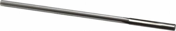 Made in USA - 0.235" Carbide-Tipped 8 Flute Chucking Reamer - Straight Flute, 7/32" Straight Shank, 1-1/2" Flute Length, 6" OAL - USA Tool & Supply