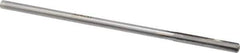 Made in USA - 0.236" Carbide-Tipped 4 Flute Chucking Reamer - Straight Flute, 7/32" Straight Shank, 1-1/2" Flute Length, 6" OAL - USA Tool & Supply