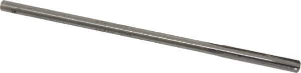 Made in USA - 0.237" Carbide-Tipped 4 Flute Chucking Reamer - Straight Flute, 7/32" Straight Shank, 1-1/2" Flute Length, 6" OAL - USA Tool & Supply