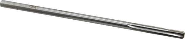 Made in USA - 0.2475" Carbide-Tipped 4 Flute Chucking Reamer - Straight Flute, 15/64" Straight Shank, 1-1/2" Flute Length, 6" OAL - USA Tool & Supply