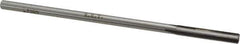 Made in USA - 1/4" Carbide-Tipped 4 Flute Chucking Reamer - Straight Flute, 15/64" Straight Shank, 1-1/2" Flute Length, 6" OAL - USA Tool & Supply