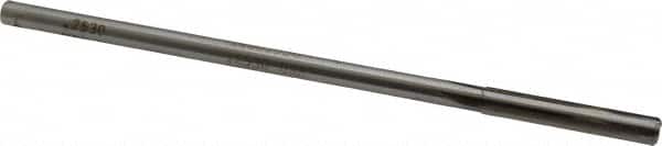 Made in USA - 0.253" Carbide-Tipped 4 Flute Chucking Reamer - USA Tool & Supply