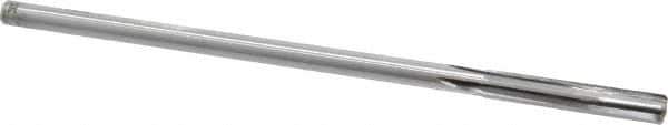 Made in USA - 0.256" Carbide-Tipped 4 Flute Chucking Reamer - Straight Flute, 15/64" Straight Shank, 1-1/2" Flute Length, 6" OAL - USA Tool & Supply