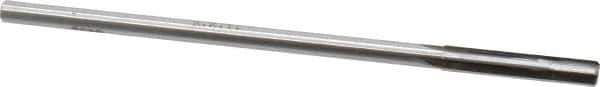 Made in USA - 0.259" Carbide-Tipped 4 Flute Chucking Reamer - Straight Flute, 15/64" Straight Shank, 1-1/2" Flute Length, 6" OAL - USA Tool & Supply