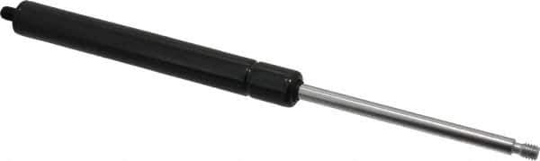 Value Collection - 0.24" Rod Diam, 0.59" Tube Diam, 100 Lb Capacity, Gas Spring - 9.6" Extended Length, 3.15" Stroke Length, Threaded End, Black Nitride Piston - USA Tool & Supply