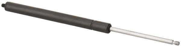 Value Collection - 0.24" Rod Diam, 0.59" Tube Diam, 60 Lb Capacity, Gas Spring - 12" Extended Length, 3.5" Stroke Length, Threaded End, Black Nitride Piston - USA Tool & Supply