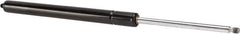 Value Collection - 0.24" Rod Diam, 0.59" Tube Diam, 80 Lb Capacity, Gas Spring - 12" Extended Length, 3.5" Stroke Length, Threaded End, Black Nitride Piston - USA Tool & Supply