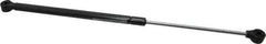 Value Collection - 0.24" Rod Diam, 0.59" Tube Diam, 30 Lb Capacity, Gas Spring - 17.18" Extended Length, 6.18" Stroke Length, Plastic Ball Socket, Black Nitride Piston - USA Tool & Supply