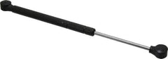 Made in USA - 0.24" Rod Diam, 0.59" Tube Diam, 50 Lb Capacity, Hydraulic Dampers - Compression, 12.5" Extended Length, 4" Stroke Length, Plastic Ball Socket, Chrome-Plated Piston - USA Tool & Supply