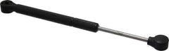 Made in USA - 0.32" Rod Diam, 0.87" Tube Diam, 100 Lb Capacity, Hydraulic Dampers - Extension, 12.24" Extended Length, 4" Stroke Length, Plastic Ball Socket, Chrome-Plated Piston - USA Tool & Supply